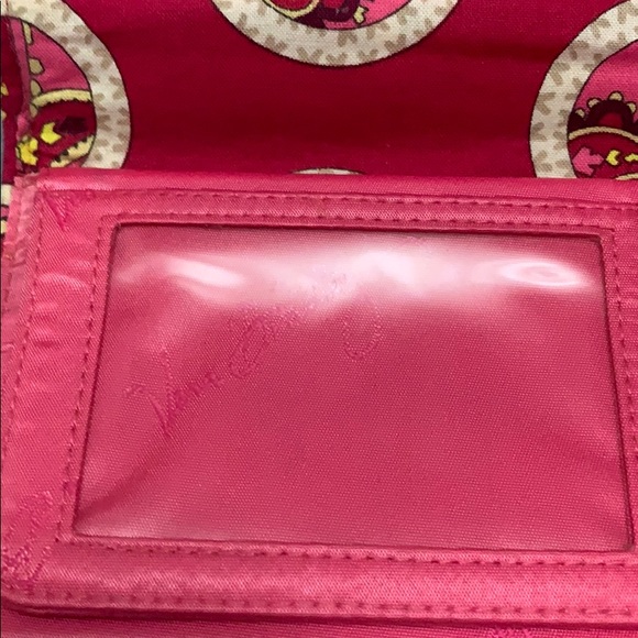 Vera Bradley Wallet Rosy Posies - Picture 4 of 8